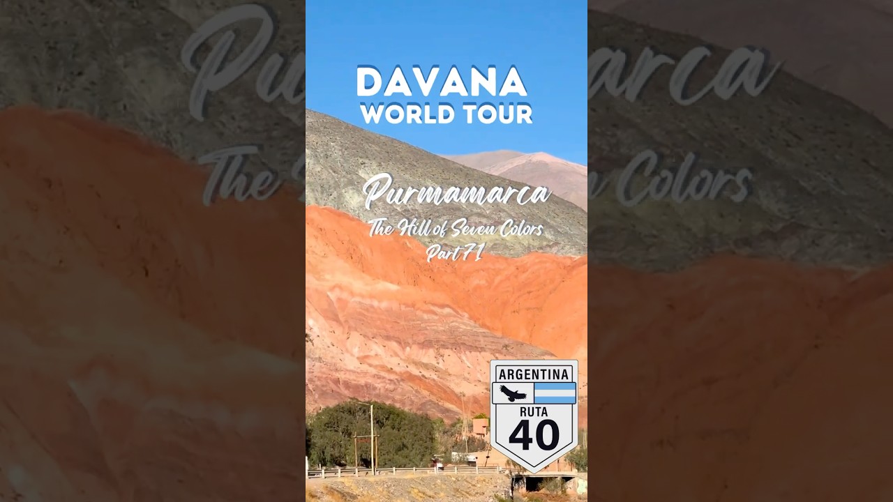 Hill of 7 Colours — Cerro de los Siete Colores, Argentina 🌈