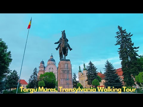 🇷🇴 TARGU MURES, TRANSYLVANIA, ROMANIA | Walking Tour in 4K | 🇷🇴