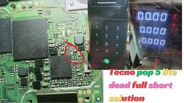 Tecno pop 5 lite dead full short solution