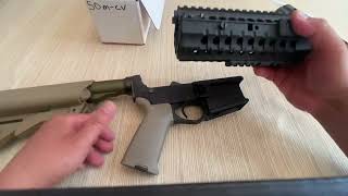 Completed my AR Billet Lower. Maybe i’ll use that A.R.M.S SIR or spare Magpul  handguard.