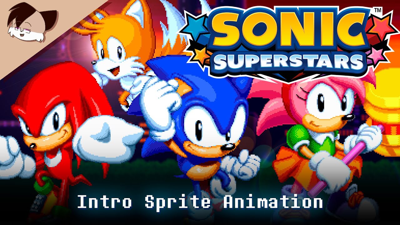 The Sonic Superstars animated intro is giving all the right classic vibes