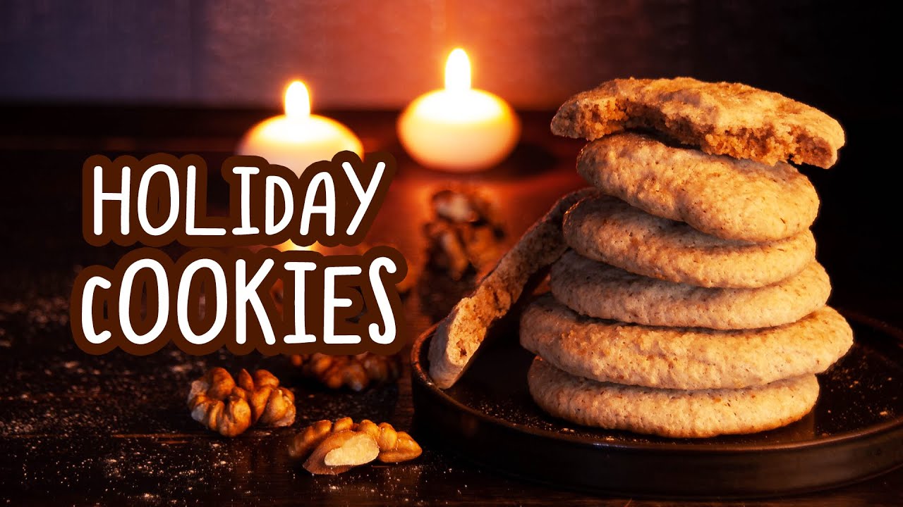 Walnut Cookies Vegan and gluten free recipe YouTube