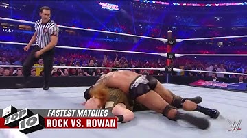 Wrestlemania 32 The Rock vs Erick Rowan