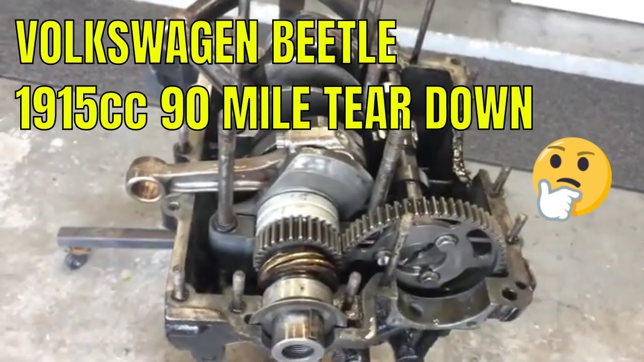 HOT 1915cc VW Engine Tear Down After 90 Miles! Sneak Peak At A New