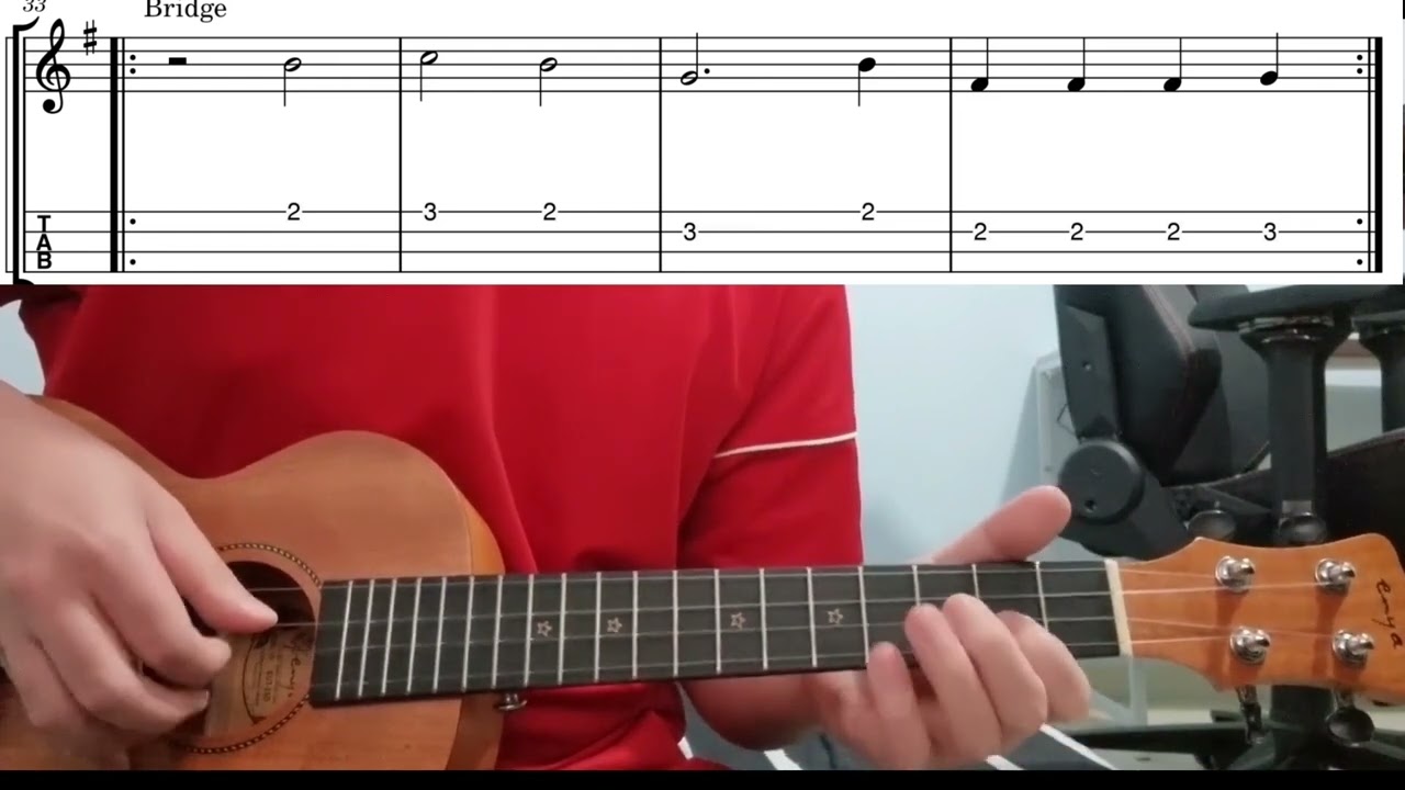 Thousand Miles (The Kid LAROI) Easy Beginner Ukulele Tab With Playthrough Tutorial Lesson