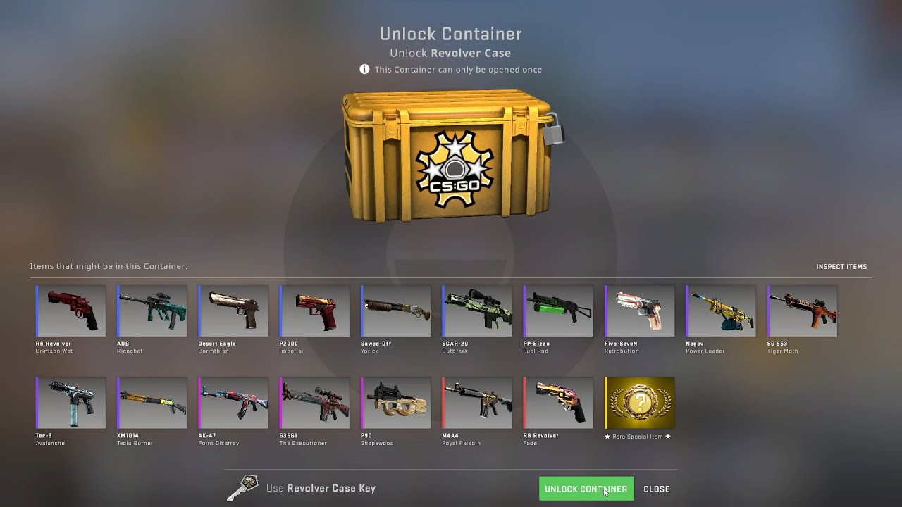 Daily CSGO Giveaway 050 - Revolver Case #giveaway #unboxing #csgo # ...