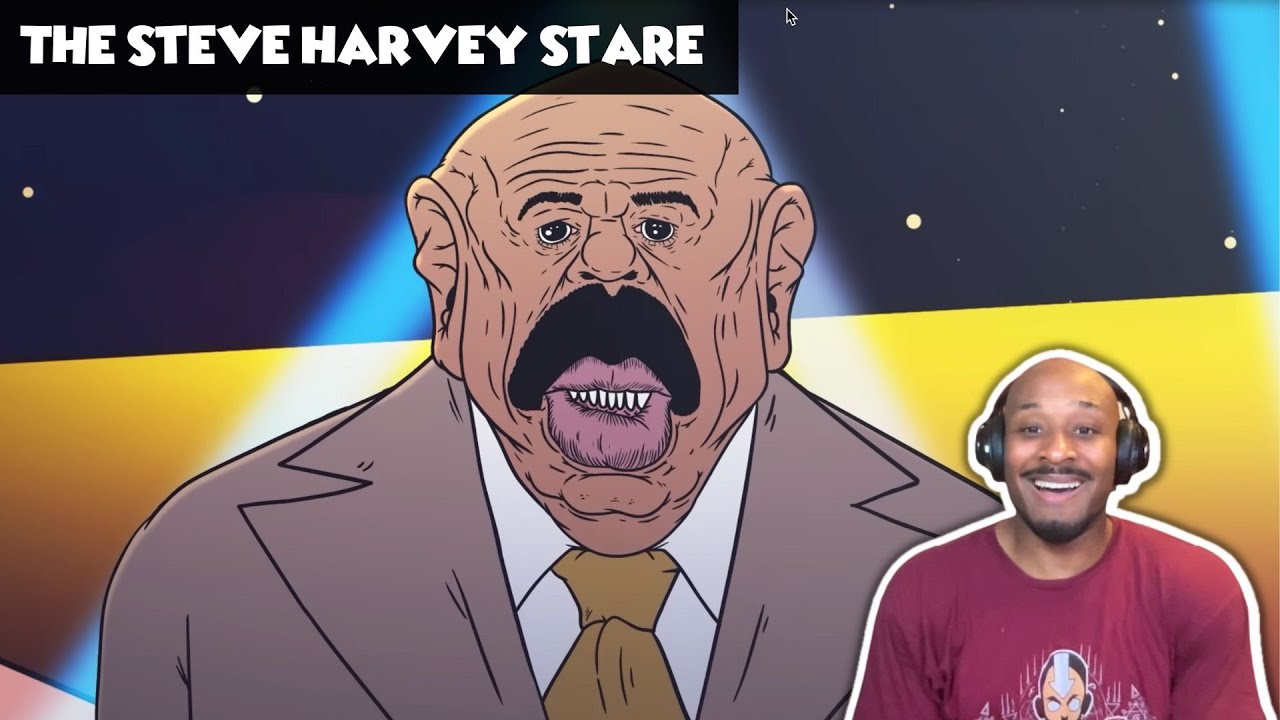 MEAT CANYON The Steve Harvey Stare [REACTION!] Dash Reacts YouTube