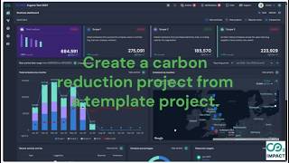 CO2 Impact - Create and manage carbon reduction project from our template projects