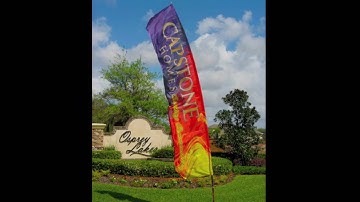 Capstone Homes Flags from High Impact Advertising
