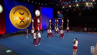 Team México Coed Premier ICU World Cheerleading Championship 2024 Finals