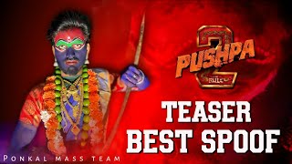 PUSHPA 2 Teaser spoof | Best action HD Videos | ALLU ARJUN NEW ACTION MOVIE #pushpa2