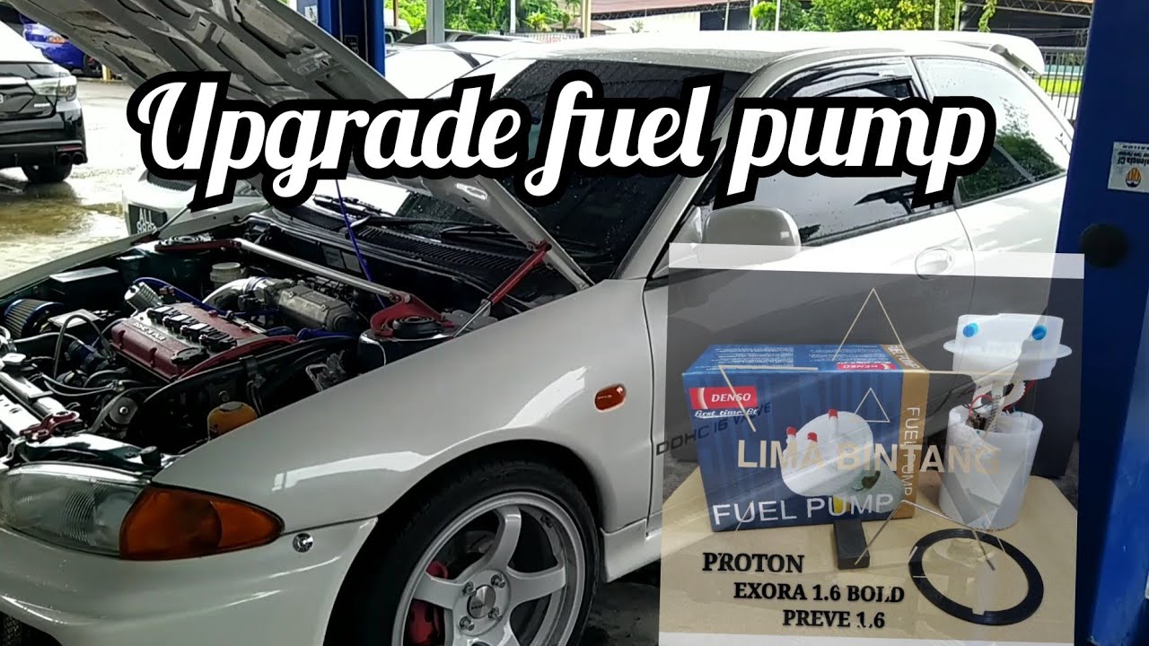 CARA GANTI FUEL PUMP PROTON SATRIA #protonsatria #automobile #tutorial ...