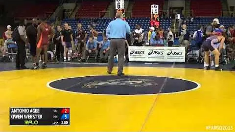 182 Champ. Round 4 - Owen Webster (Minnesota) vs. ...