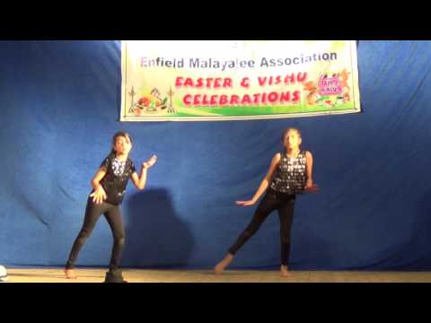 Kokka Makka Dance | Lynn Jijo and Heera Sathish | Easter and Vishu 2017