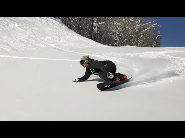 18-19 MOSSSNOWSTICKsnowboards 小番 直人 Kotsugai Naoto 高鷲スノーパーク snowsurfing 2018/02/02（金）