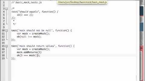 JavaScript Unit Testing with QUnit: Part 1