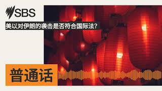 美以对伊朗的袭击是否符合国际法？ | SBS Mandarin - SBS 普通话电台