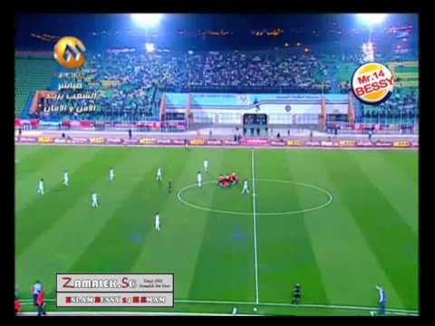 هدف حرس الحدود فى الزمالك محمد الهرده مودرن سبورت