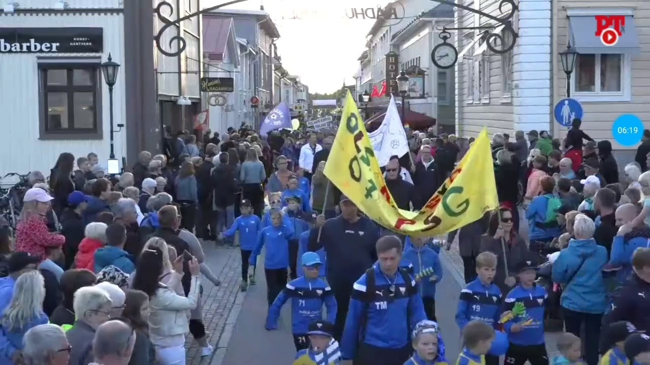 Piteå Summer Games 2018. Paraden! - YouTube