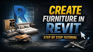 How to Create Furniture in Revit Project Model Step by Step | Revit Furniture Family Tutorial |