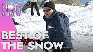 The boys take on the slopes | Best of The Footy Show