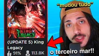 Thumbnail for SAIU a MEGA ATUALIZAÇÃO do KING LEGACY!! O TERCEIRO MAR, NOVAS FRUTAS LENDÁRIAS e MUITAS MUDANÇAS!!