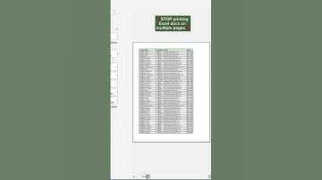 Excel HACK: Print Sheet on One Page! (EASY Tutorial 2024)