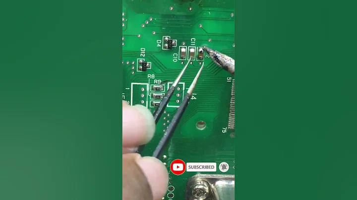 how to remove smd capacitor