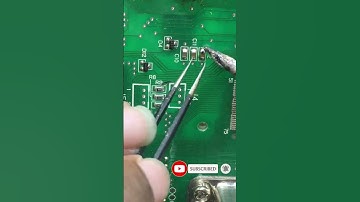 how to remove smd capacitor