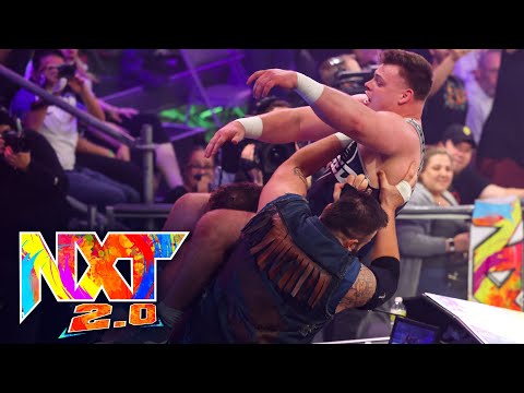 The Creed Brothers vs. Briggs & Jensen – Tag Team Gauntlet Match: WWE NXT, April 12, 2022