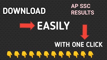 How to download Ap ssc results 2021|10th class results 2021|Download marks list