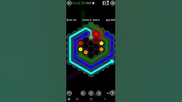 How To Solve Flow Free Hexes 9x9 Mania Level 88 Board Walk Through Solution Walkthrough