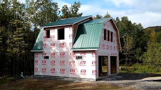 #173 Gambrel Garage $37,400 (interior work extra for apartment)