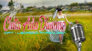 KARAOKE NO VOCAL [Cinta Ada Dimana]_Cover Abylio Jose