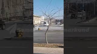 ⚡️⚡️Президент кортежи &quot;Samarqand city&quot; (Гребной) қурилиши томонга ҳаракатланмоқда лар ривожини