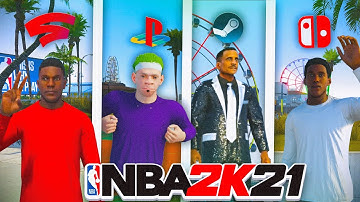 We Played EVERY Version on NBA 2k21 in One Video... Which Version is the Worst?