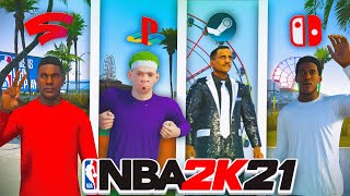 We Played EVERY Version on NBA 2k21 in One Video... Which Version is the Worst?