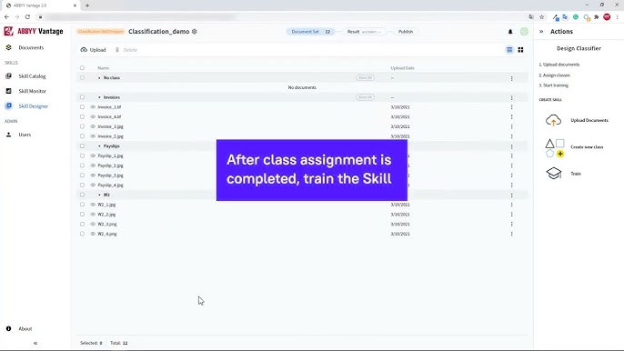 ABBYY Vantage Demo: Your No-Code Approach to Intelligent Document  Processing 