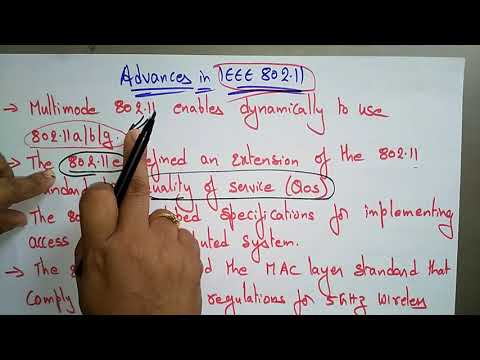 optical wireless network | IEEE 802.11| lec-60 | bhanu Priya