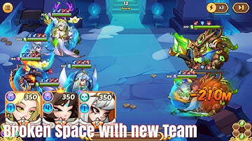 Idleheroes: Broken Space with  SFx FQv and Eloise Line uP Testing
