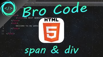 HTML span & div tags 🏁 #13