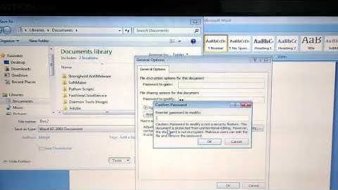 Microsoft Word 2007 saving with read only mode