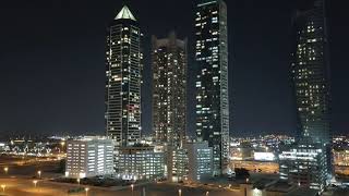 Night View near burjh khalifa business bay