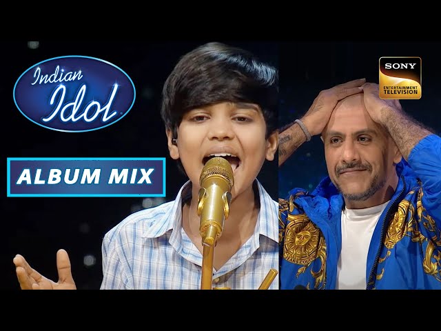 Mani का गाना सुनकर Vishal ने पकड़ा अपना सिर | Indian Idol Season 13 | Album Mix class=