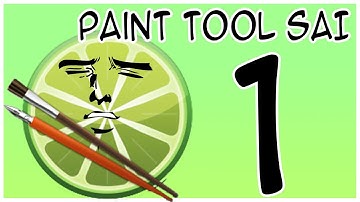 Paint Tool SAI Tutorial 1- Basics 