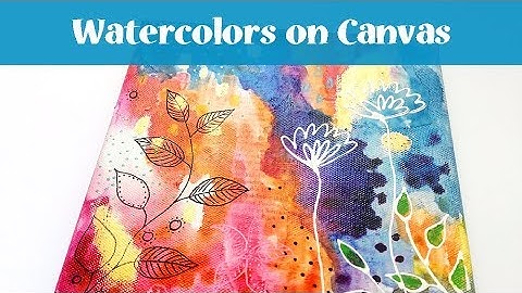 Mixed Media Canvas Tutorial