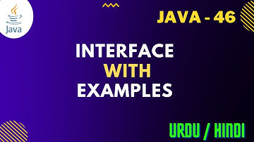 interface in java || Examples Urdu/Hindi (Jawad Aslam)