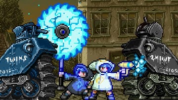 Metal Slug Attack | Tiger Mecha & Drache Mecha vs. Gemini White & Black | 4 Rounds