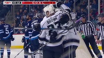 2017–18 Dustin Brown All 28 Goals