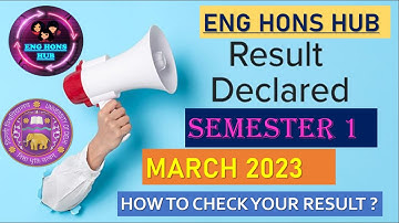 DU SOL FIRST SEMESTER RESULT DECLARED MARCH 2023 || HOW TO CHECK THE RESULT ?